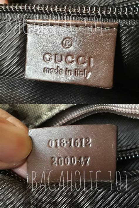 gucci pouch serial number|Gucci serial number lookup bag.